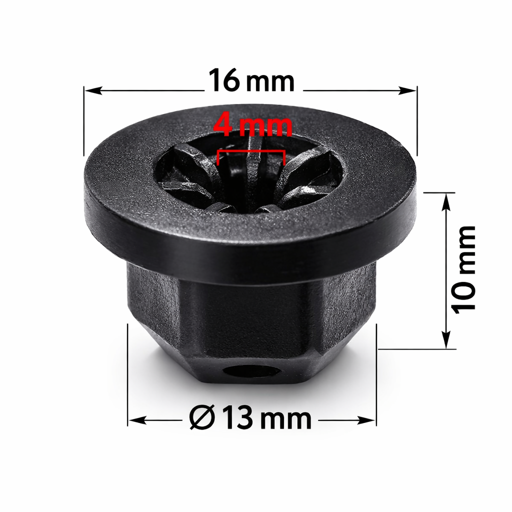 Karosserie-Muttern Set – Mercedes & BMW – OE A0039900251 / 16131176747